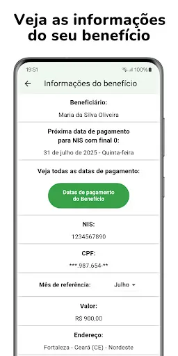 Скриншот 2 — Consulta Benefício