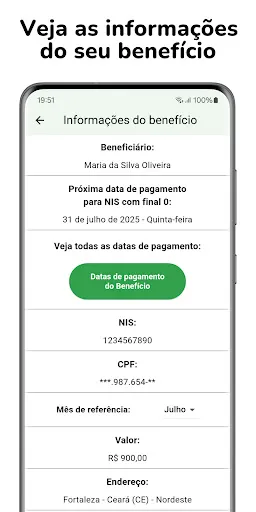 Скриншот 6 — Consulta Benefício