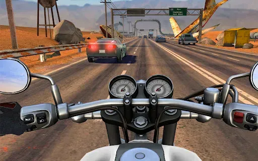 Скриншот 1 — Moto Rider GO: Highway Traffic