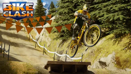Скриншот 1 — Bike Clash: PvP Cycle Game