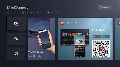 Скриншот 1 — MagiConnect TV App Services