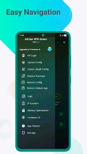 Скриншот 5 — 24clan VPN Green
