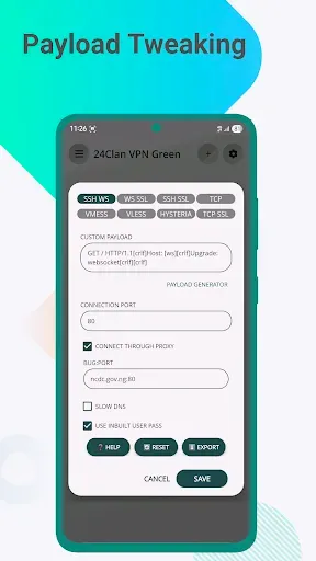 Скриншот 7 — 24clan VPN Green