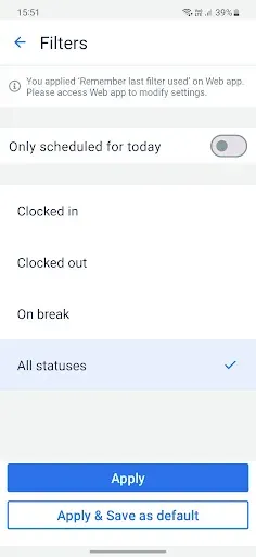 Скриншот 3 — TimeClock Plus Manager