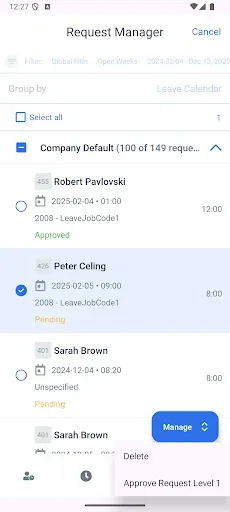 Скриншот 8 — TimeClock Plus Manager