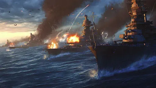 Скриншот 2 — Naval Frontline:WWII Хардкор