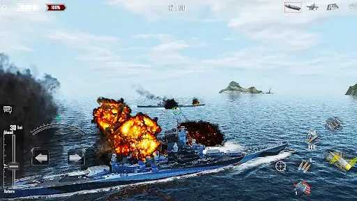 Скриншот 3 — Naval Frontline:WWII Хардкор