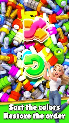 Скриншот 1 — Sort 3D: Puzzle Master
