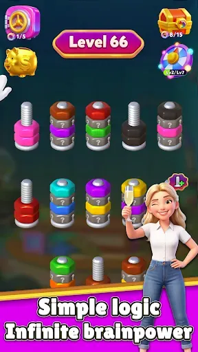 Скриншот 5 — Sort 3D: Puzzle Master