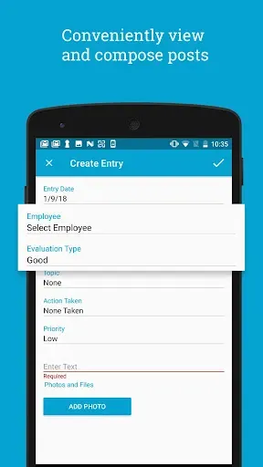 Скриншот 1 — HotSchedules Logbook