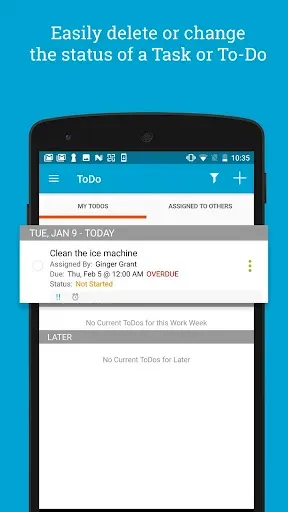 Скриншот 2 — HotSchedules Logbook