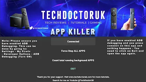 Скриншот 4 — TDUK APP Killer
