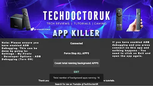 Скриншот 5 — TDUK APP Killer