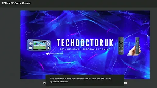 Скриншот 1 — TDUK APP Cache Cleaner