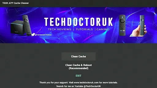 Скриншот 3 — TDUK APP Cache Cleaner