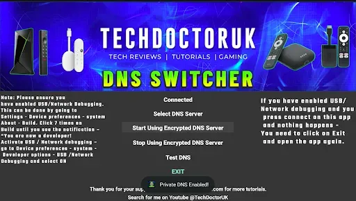 Скриншот 5 — TDUK DNS Switcher