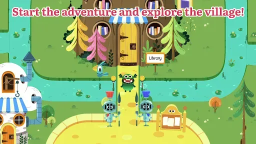 Скриншот 1 — Teach Monster: Reading for Fun