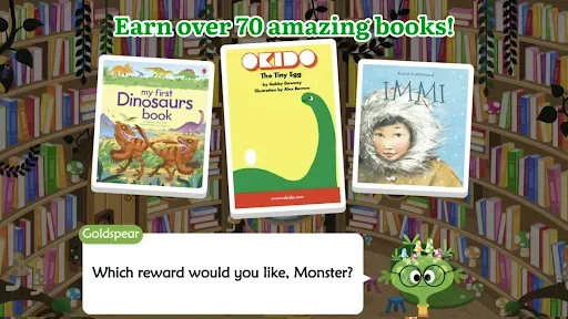 Скриншот 3 — Teach Monster: Reading for Fun