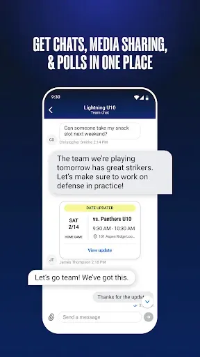 Скриншот 5 — TeamSnap ONE