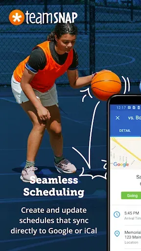 Скриншот 1 — TeamSnap: manage youth sports