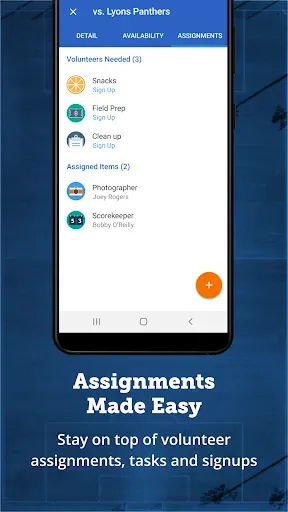 Скриншот 4 — TeamSnap: manage youth sports