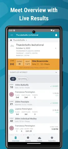 Скриншот 6 — SwimTopia