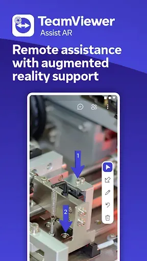 Скриншот 1 — TeamViewer Assist AR (Pilot)