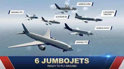 Скриншот 3 — Jumbo Jet Flight Simulator