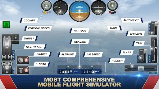 Скриншот 5 — Jumbo Jet Flight Simulator