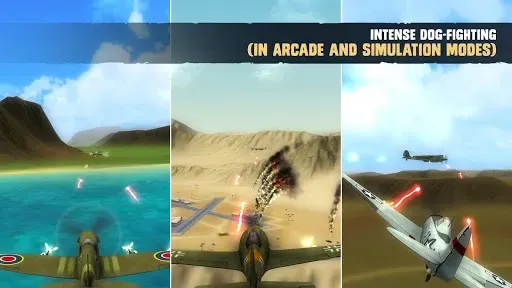 Скриншот 1 — War Dogs: Air Combat Flight Si