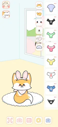 Скриншот 3 — Lovely Doll : Dress Up Game