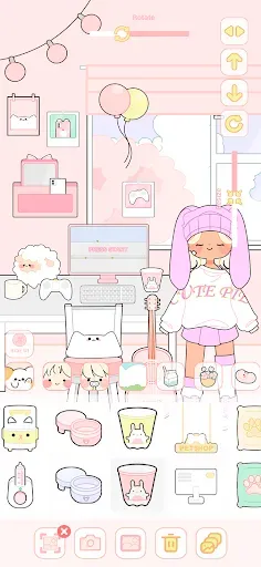 Скриншот 4 — Lovely Doll : Dress Up Game