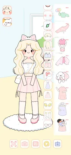 Скриншот 8 — Lovely Doll : Dress Up Game