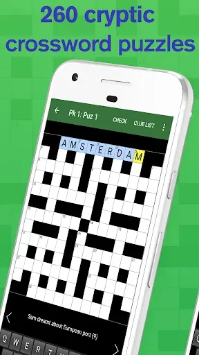 Скриншот 1 — Cryptic Crossword