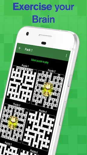 Скриншот 3 — Cryptic Crossword Lite