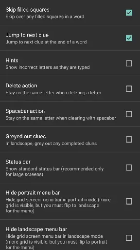 Скриншот 5 — Cryptic Crossword Lite