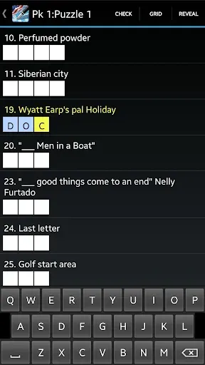 Скриншот 4 — Crossword (US)