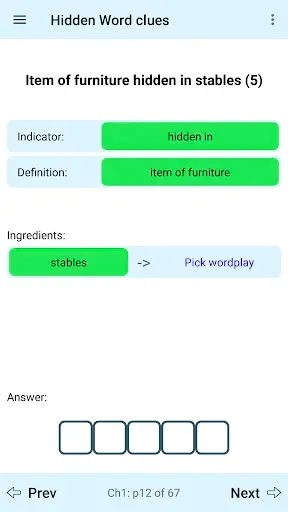 Скриншот 7 — Learn Cryptic Crosswords