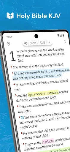 Скриншот 1 — Holy Bible King James + Audio