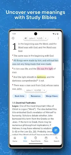 Скриншот 5 — Holy Bible King James + Audio