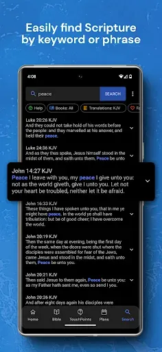 Скриншот 6 — Holy Bible King James + Audio