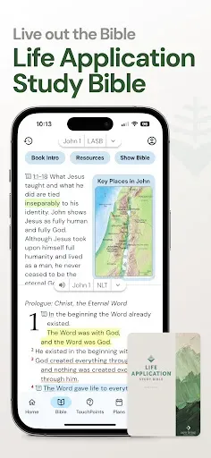 Скриншот 1 — Life Application Study Bible