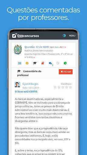 Скриншот 3 — Tec Concursos