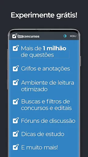 Скриншот 8 — Tec Concursos