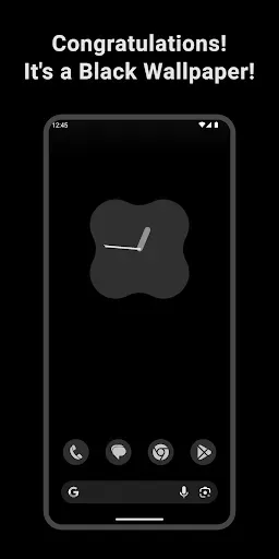 Скриншот 2 — Pitch Black Wallpaper
