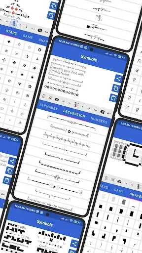 Скриншот 1 — ProFonts: stylish text bio art