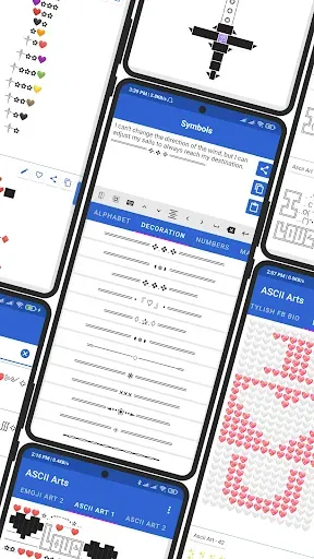 Скриншот 6 — ProFonts: stylish text bio art