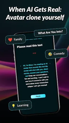 Скриншот 1 — DUPLI – Your AI Clone