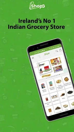 Скриншот 1 — ShopG - Indian Grocery Ireland