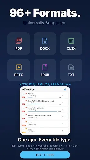 Скриншот 3 — Office Reader: PDF Word Excel